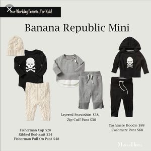 Banana Republic mini cashmere set